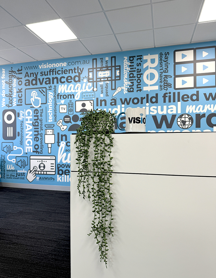 Vision One Office Portrait Audio Visual Integrator Melbourne Australian Interactive AV Dealer