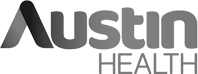 Austin Health Black White Logo