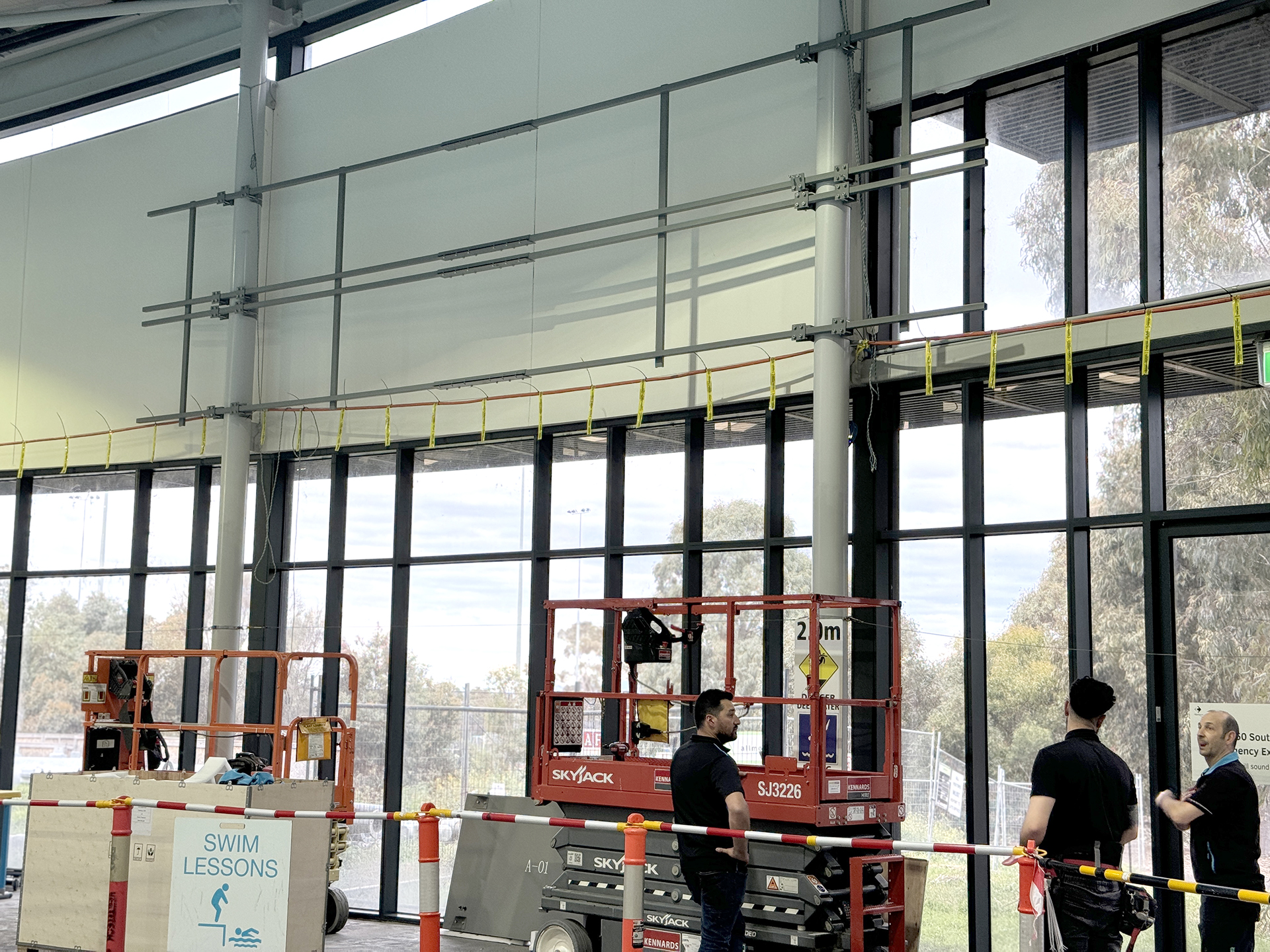 Maribyrnong Aquatic Centre Indoor LED Wall Melbourne Australia