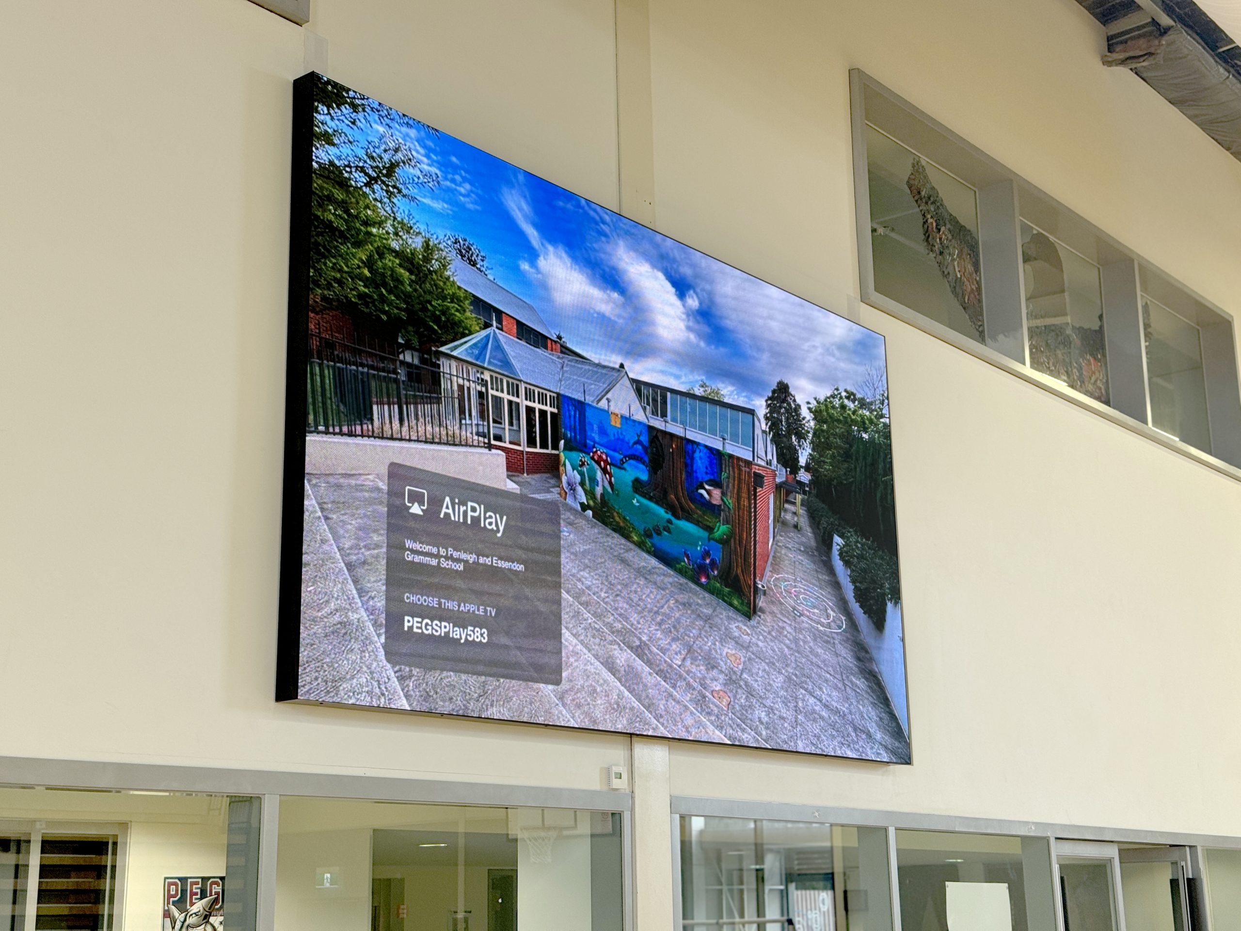 Case Study: Penleigh and Essendon Grammar School, Ian Morton Centre Gym - Aurora Indoor LED Solution Melbourne, Australia