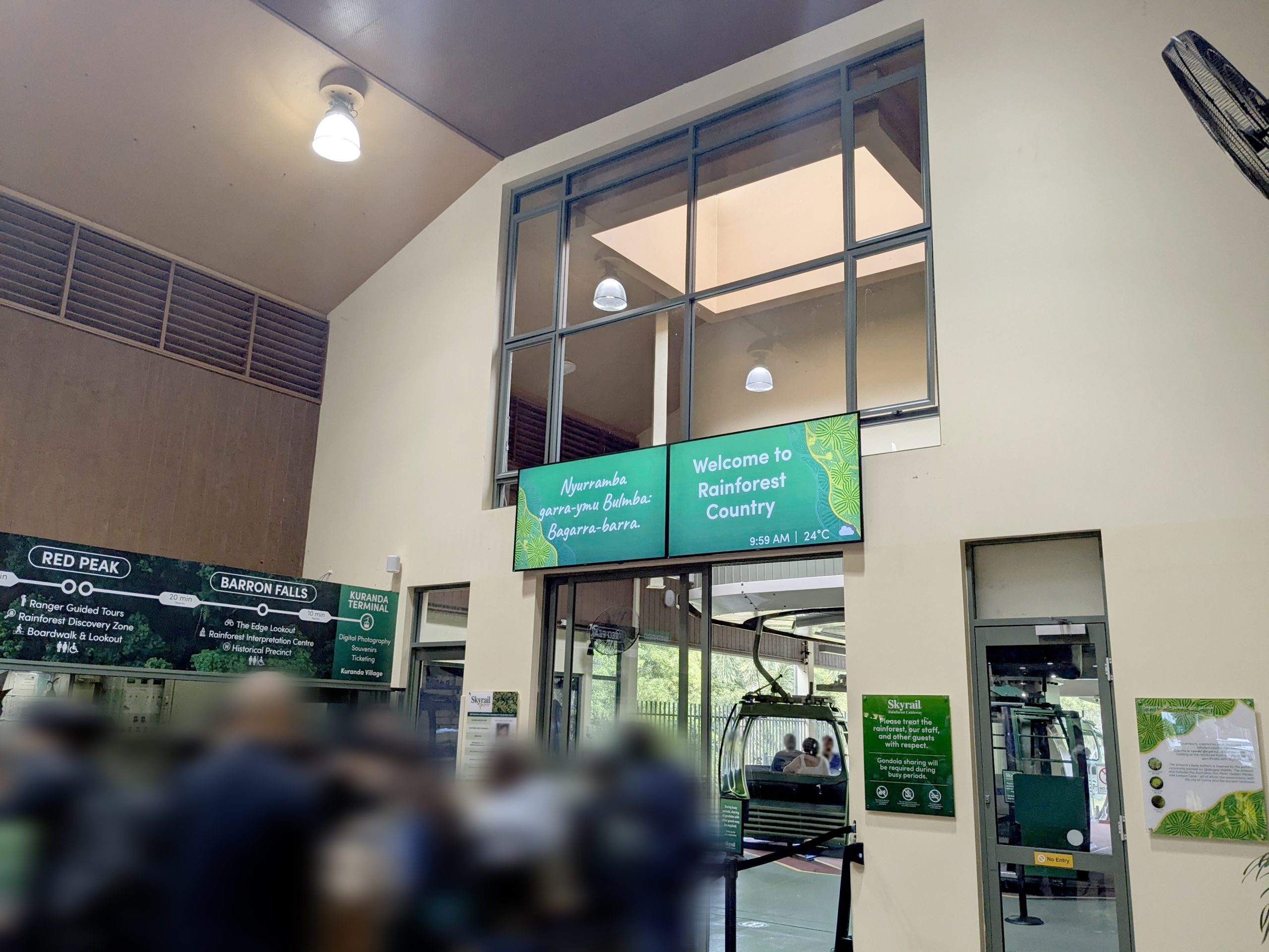 Case Study: Skyrail Rainforest Cableway - Digital Signage Installation in Melbourne, Australia