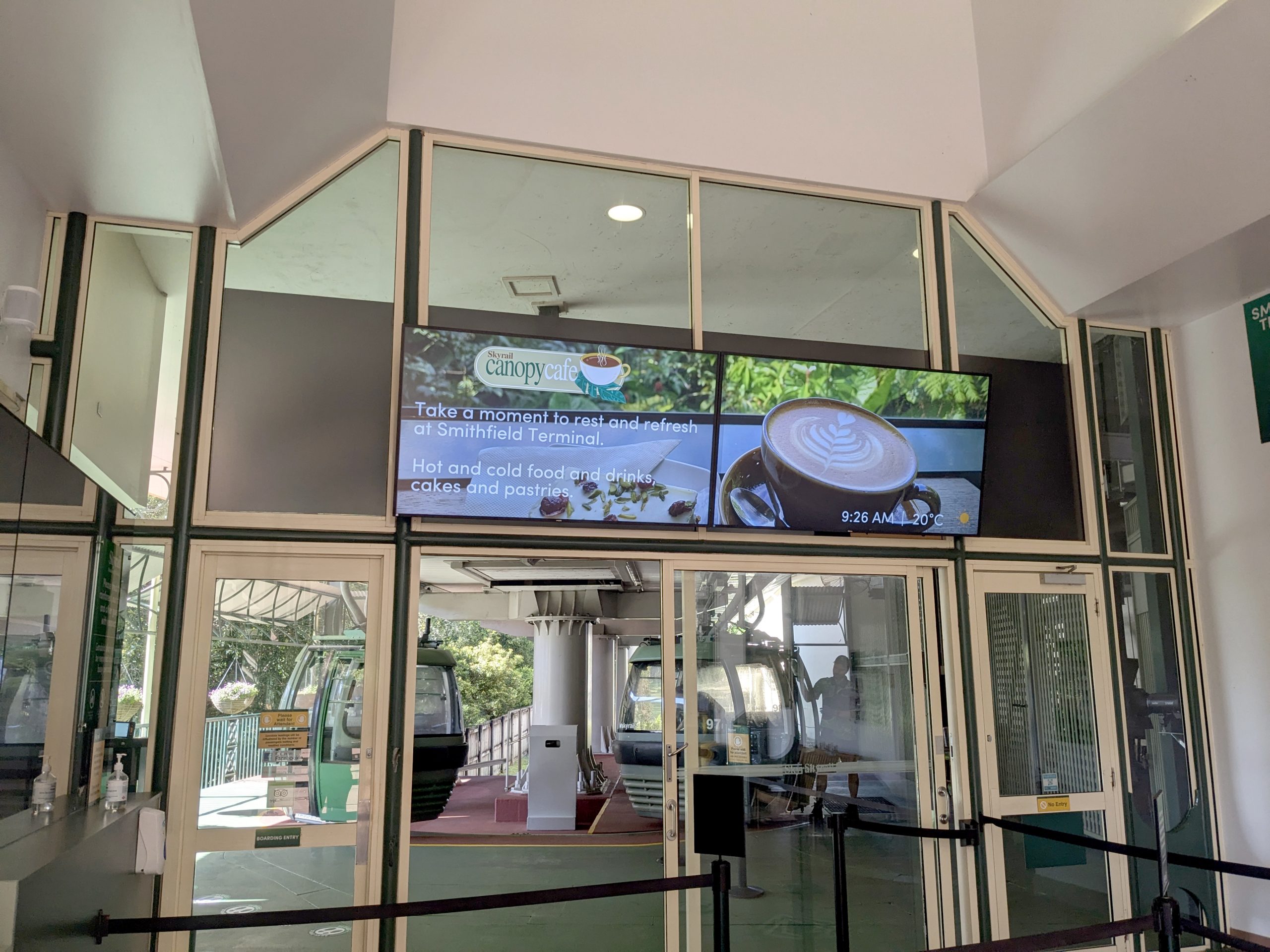Case Study: Skyrail Rainforest Cableway - Digital Signage Installation in Melbourne, Australia