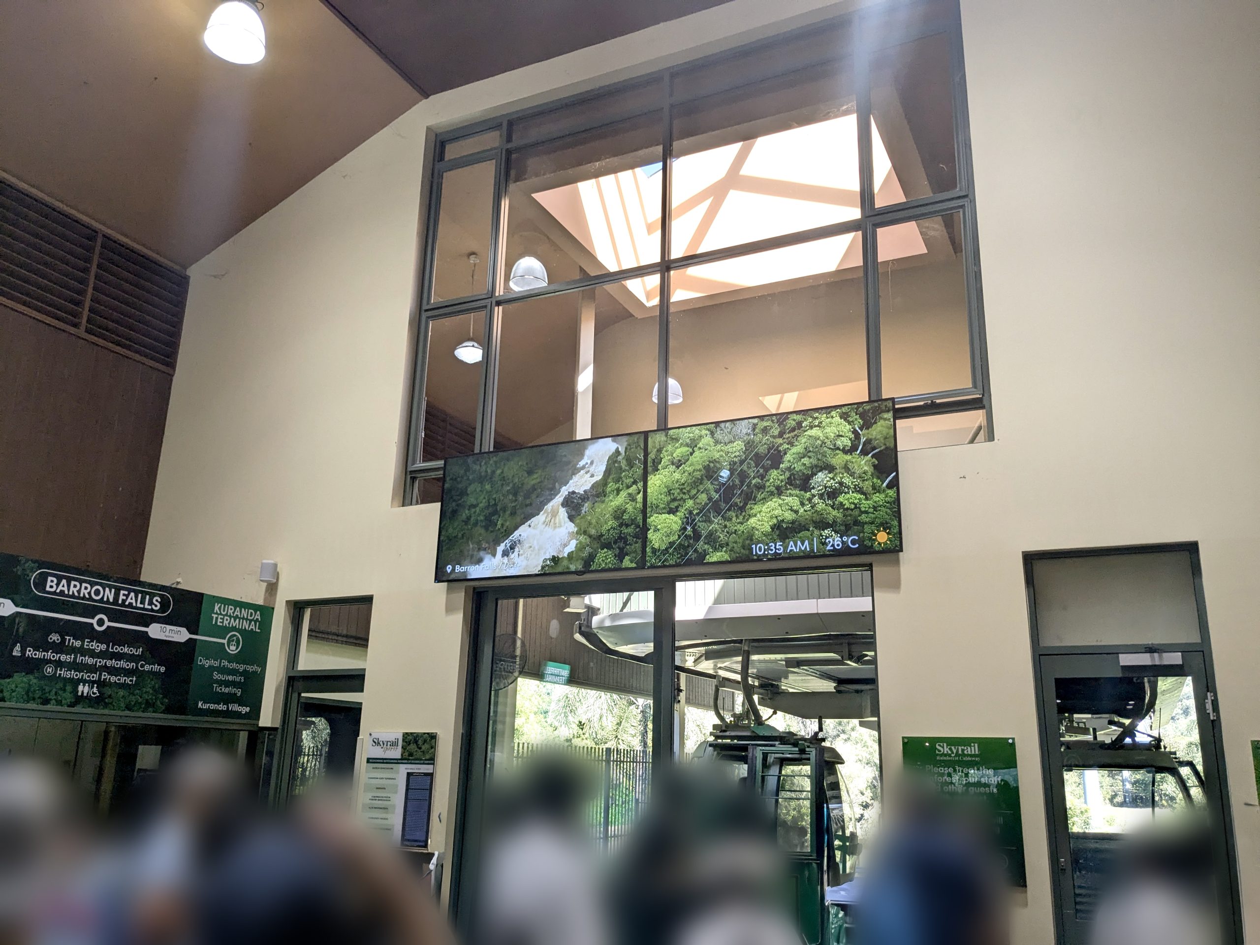 Case Study: Skyrail Rainforest Cableway - Digital Signage Installation in Melbourne, Australia