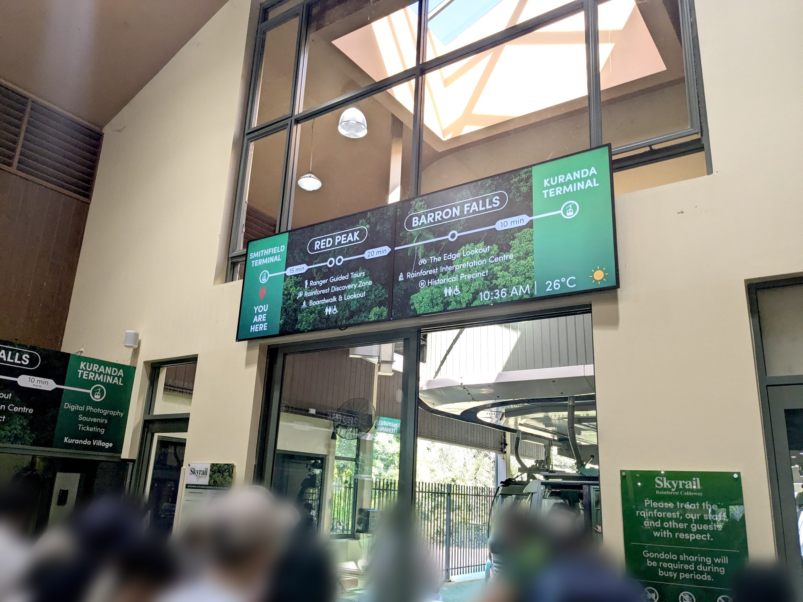 Case Study: Skyrail Rainforest Cableway - Digital Signage Installation in Melbourne, Australia