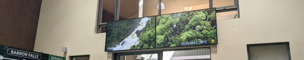 Case Study: Skyrail Rainforest Cableway - Digital Signage Installation in Melbourne, Australia