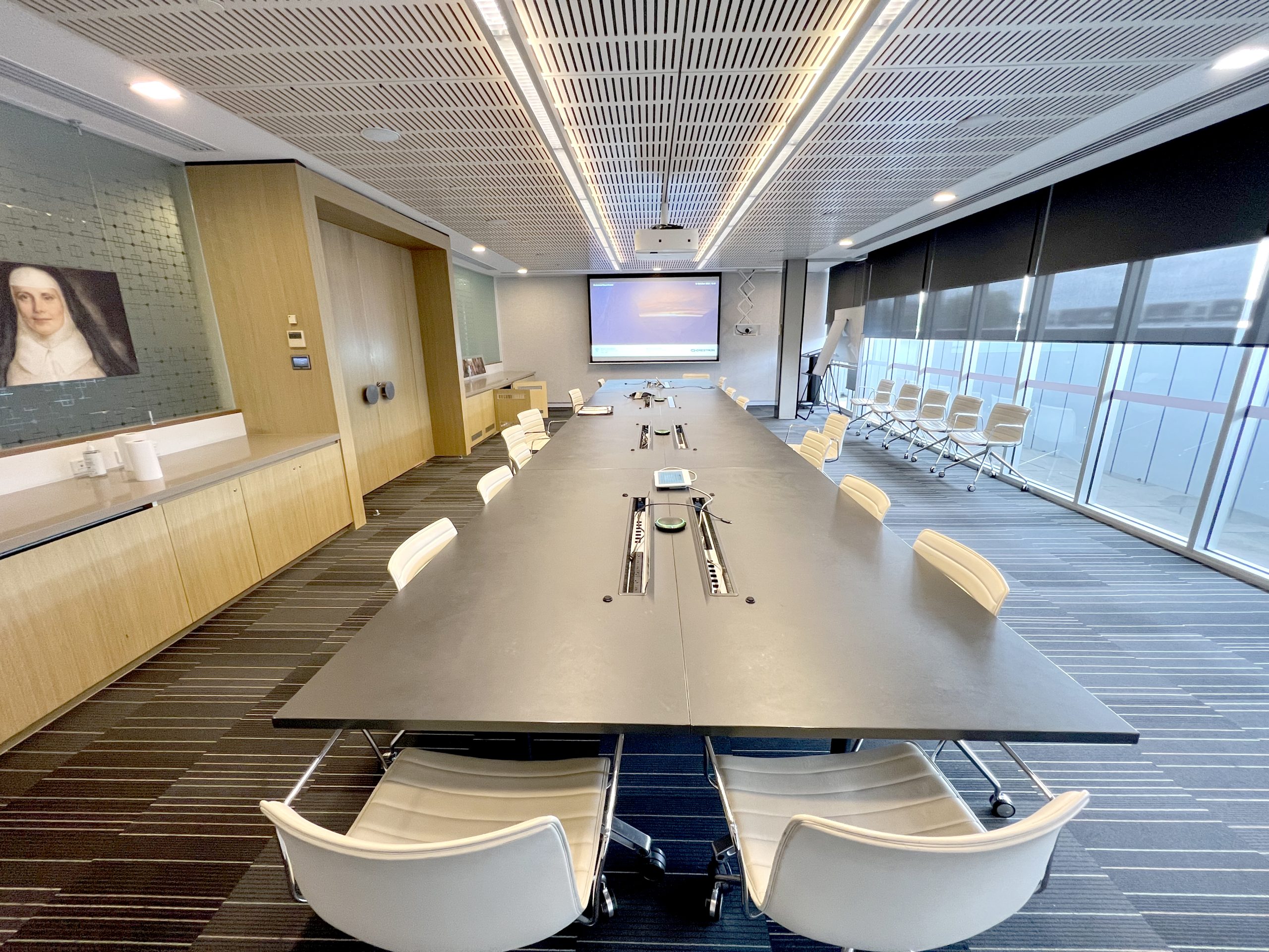 Case Study: Mercy Health, Richmond Boadroom - Video Conferencing Upgrade Melbourne, Australia