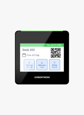 Crestron Desk Scheduling Touch Screen Melbourne, Australia