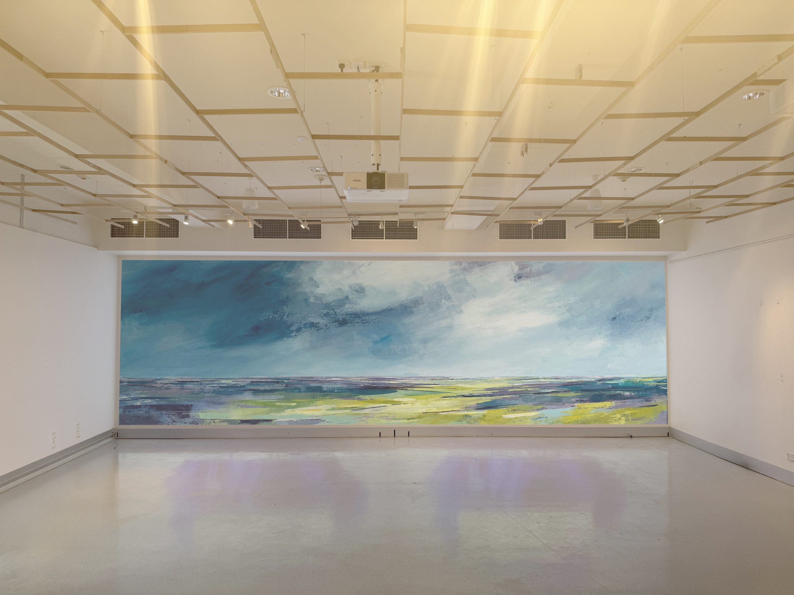Case Study: Trinity Grammar School Art Gallery - Edge Blending Projection in Melbourne, Australia