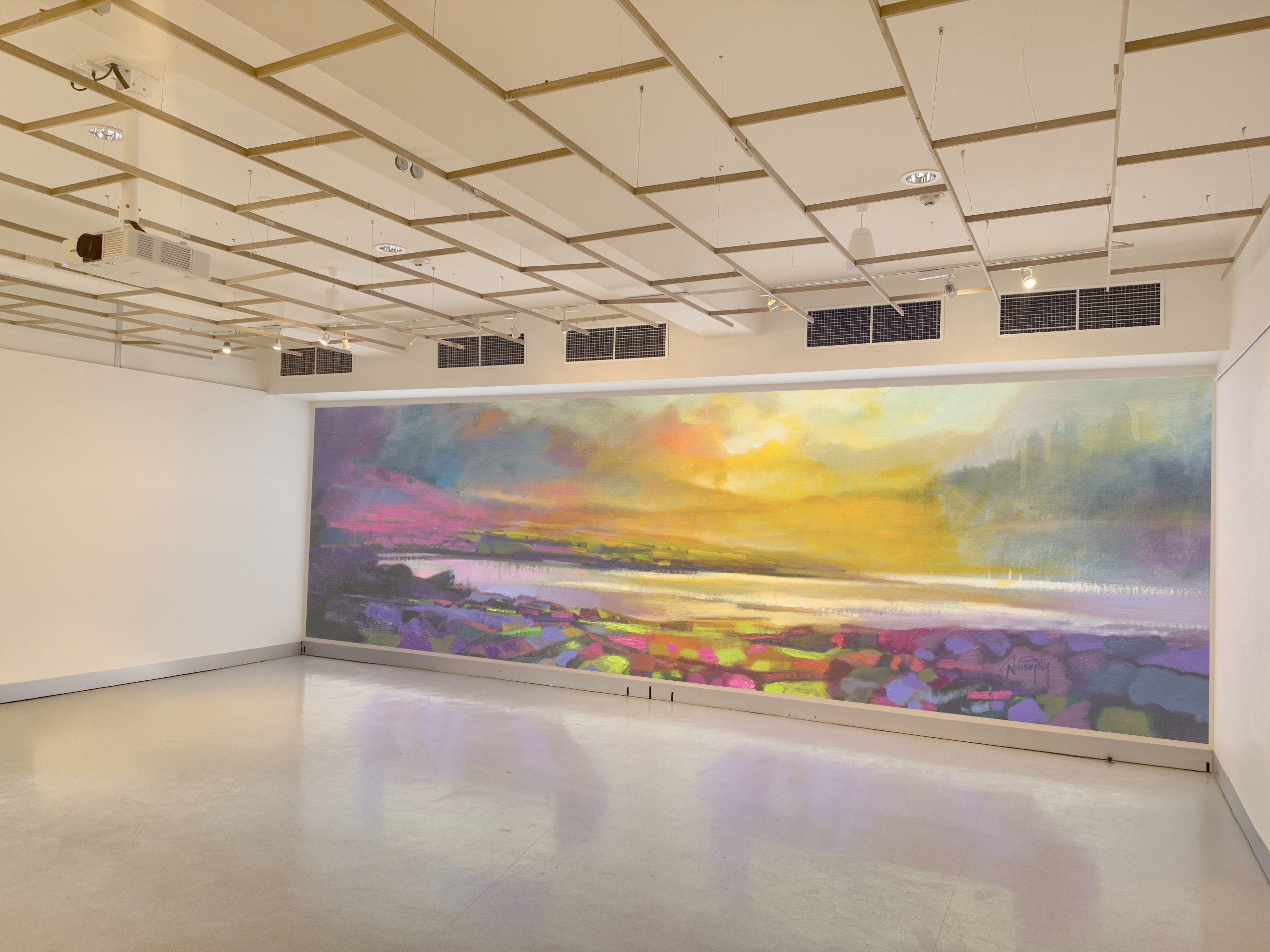 Case Study: Trinity Grammar School Art Gallery - Edge Blending Projection in Melbourne, Australia