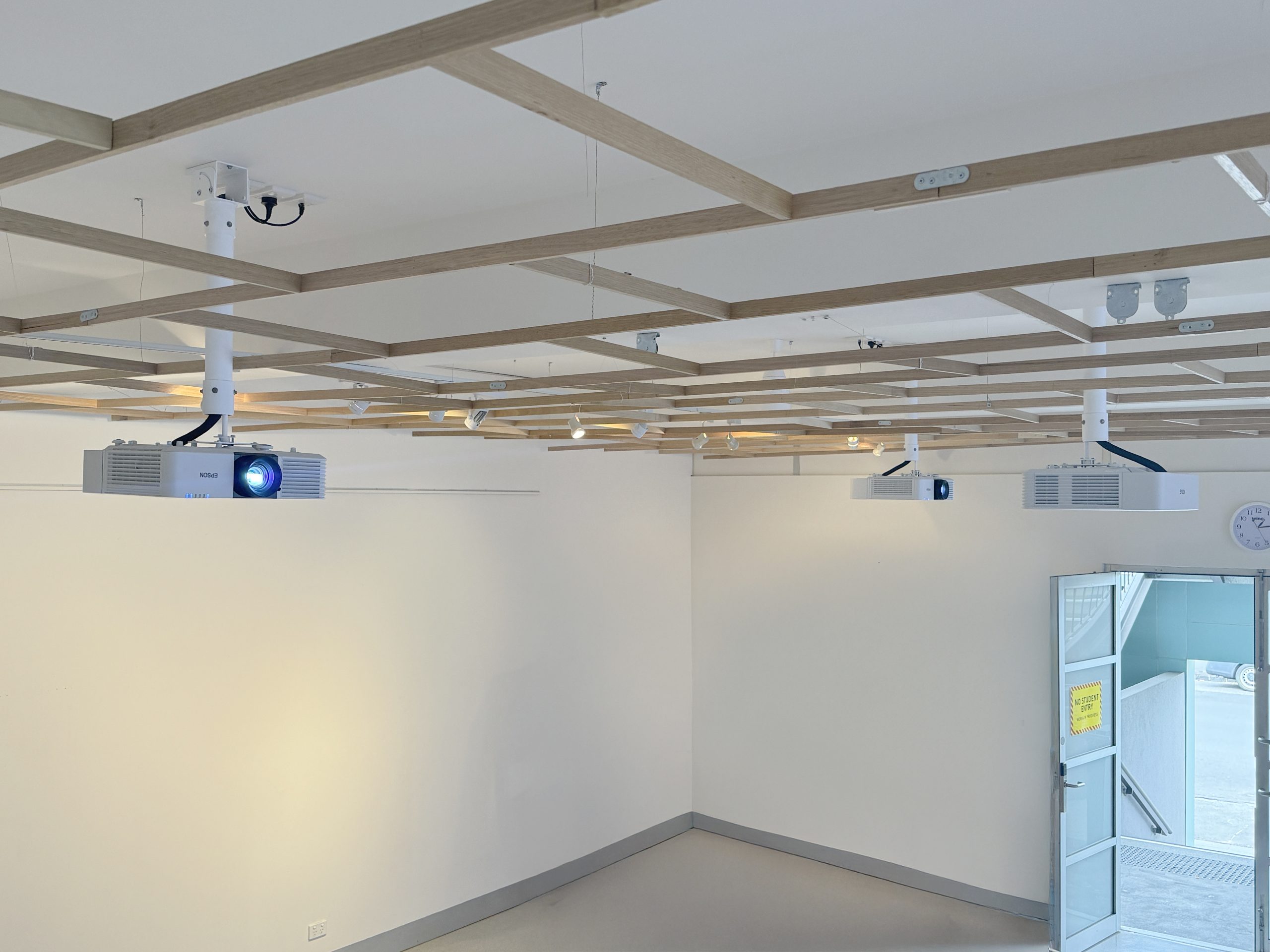 Case Study: Trinity Grammar School Art Gallery - Edge Blending Projection in Melbourne, Australia