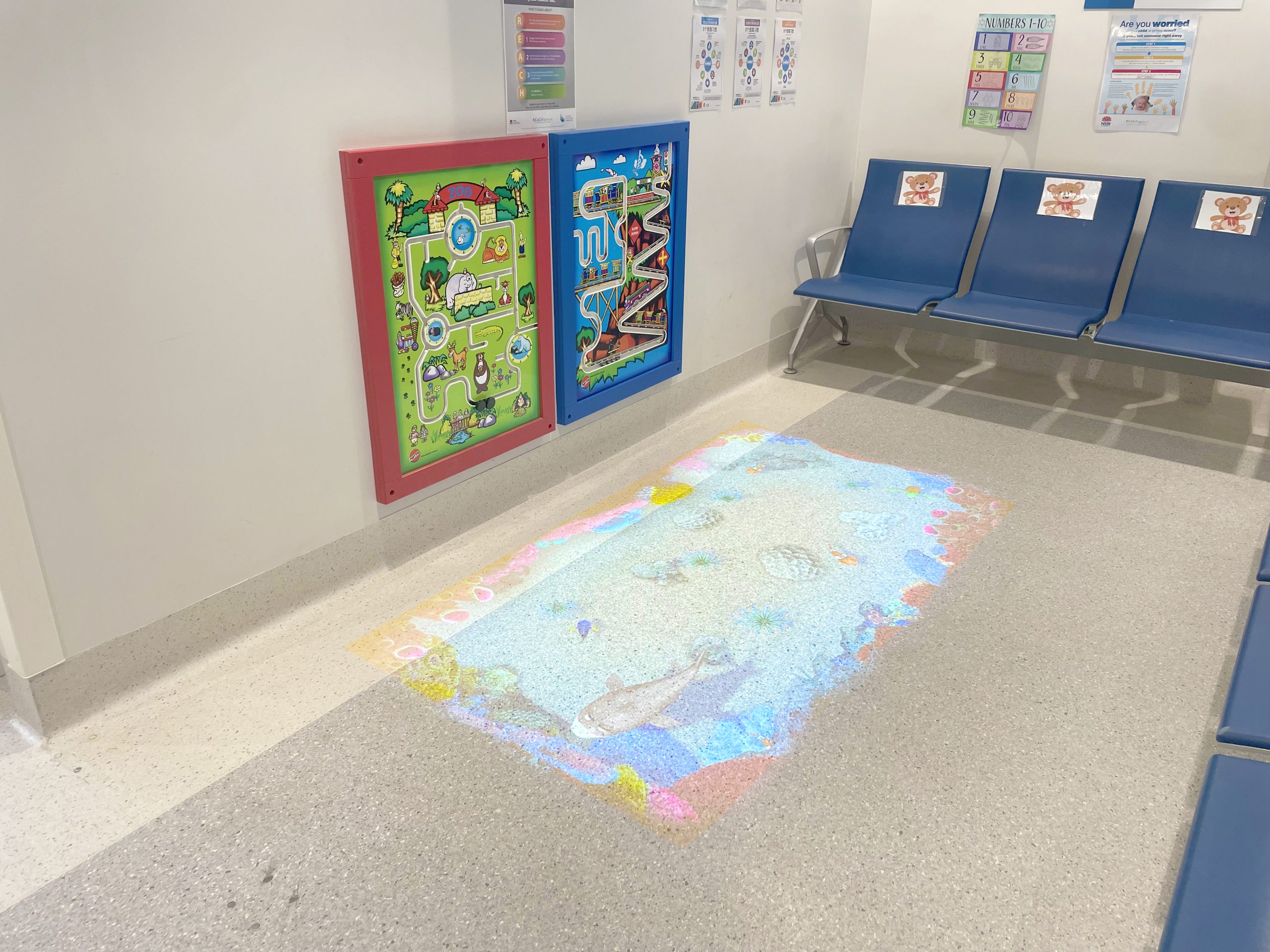 Case Study: Royal North Shore Hospital - LUMOplay Interactive Floor Projection
