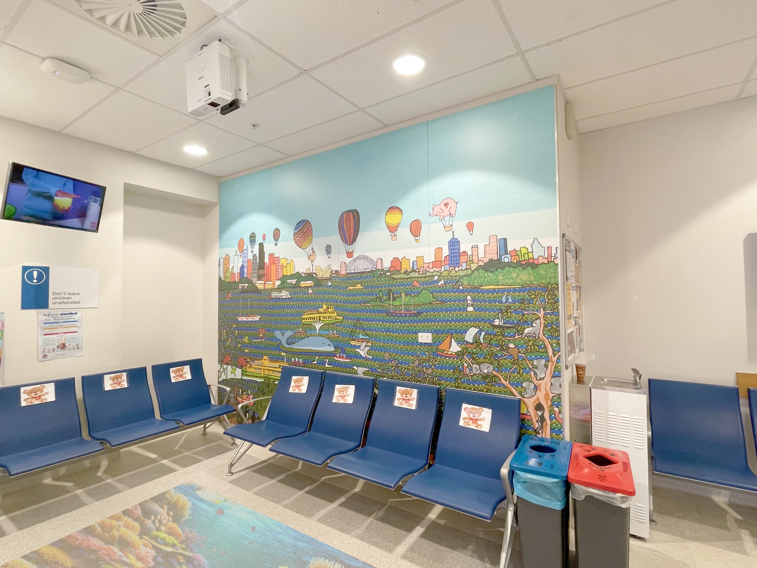 Case Study: Royal North Shore Hospital - LUMOplay Interactive Floor Projection