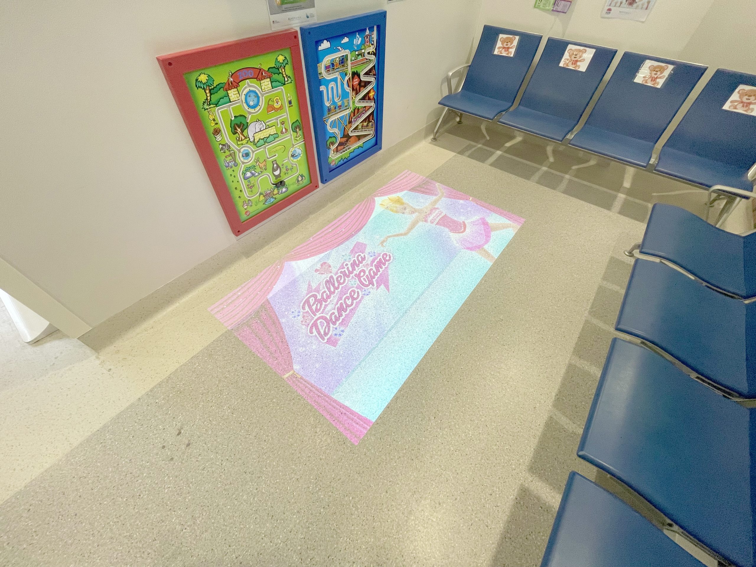 Case Study: Royal North Shore Hospital - LUMOplay Interactive Floor Projection